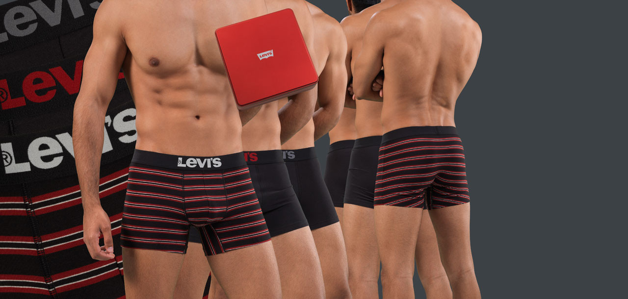 Levi's Stripes Boxershort 3-Pack Giftbox 200SF, color Nee