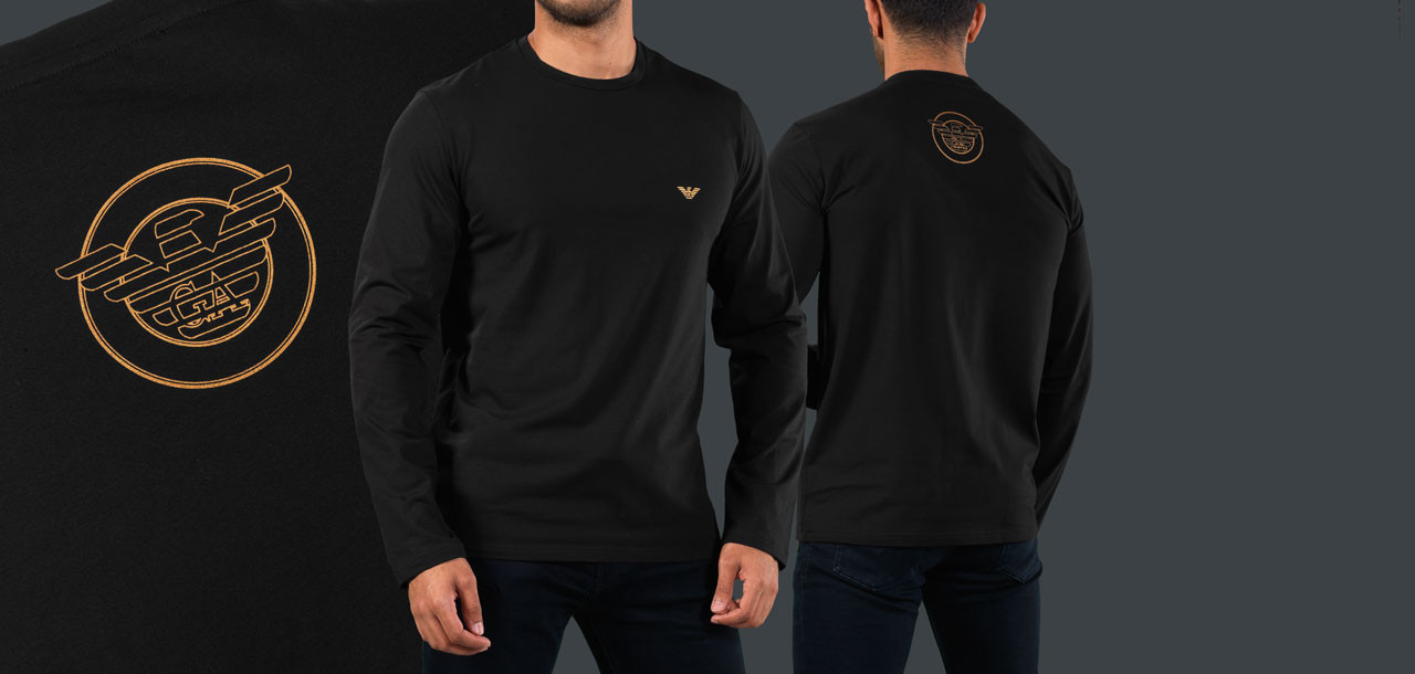 Emporio Armani Loungewear Longsleeve T-Shirt 8A595, color Nee