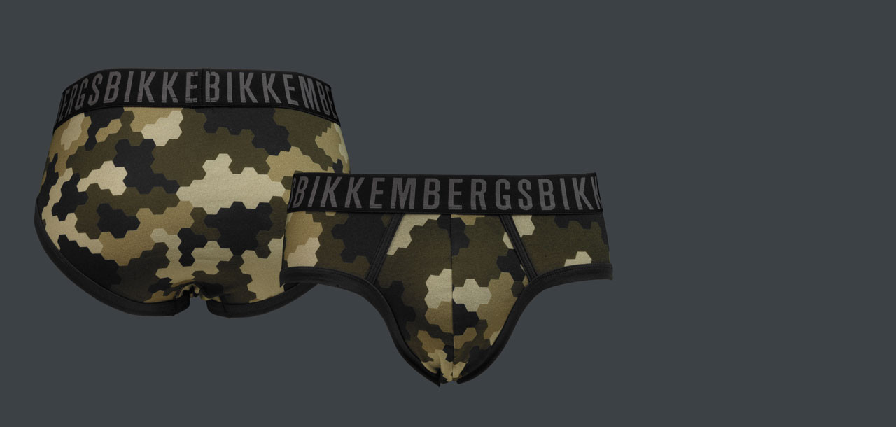 Bikkembergs Camouflage Slip 3054, color Nee