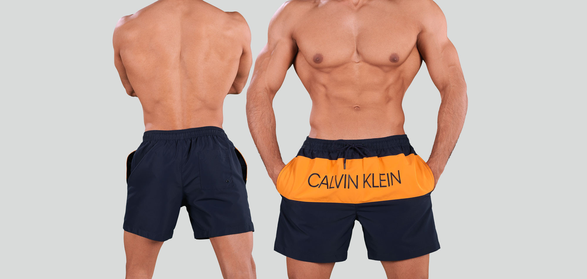 Calvin Klein Medium Drawstring Swim Short 293, color Nee