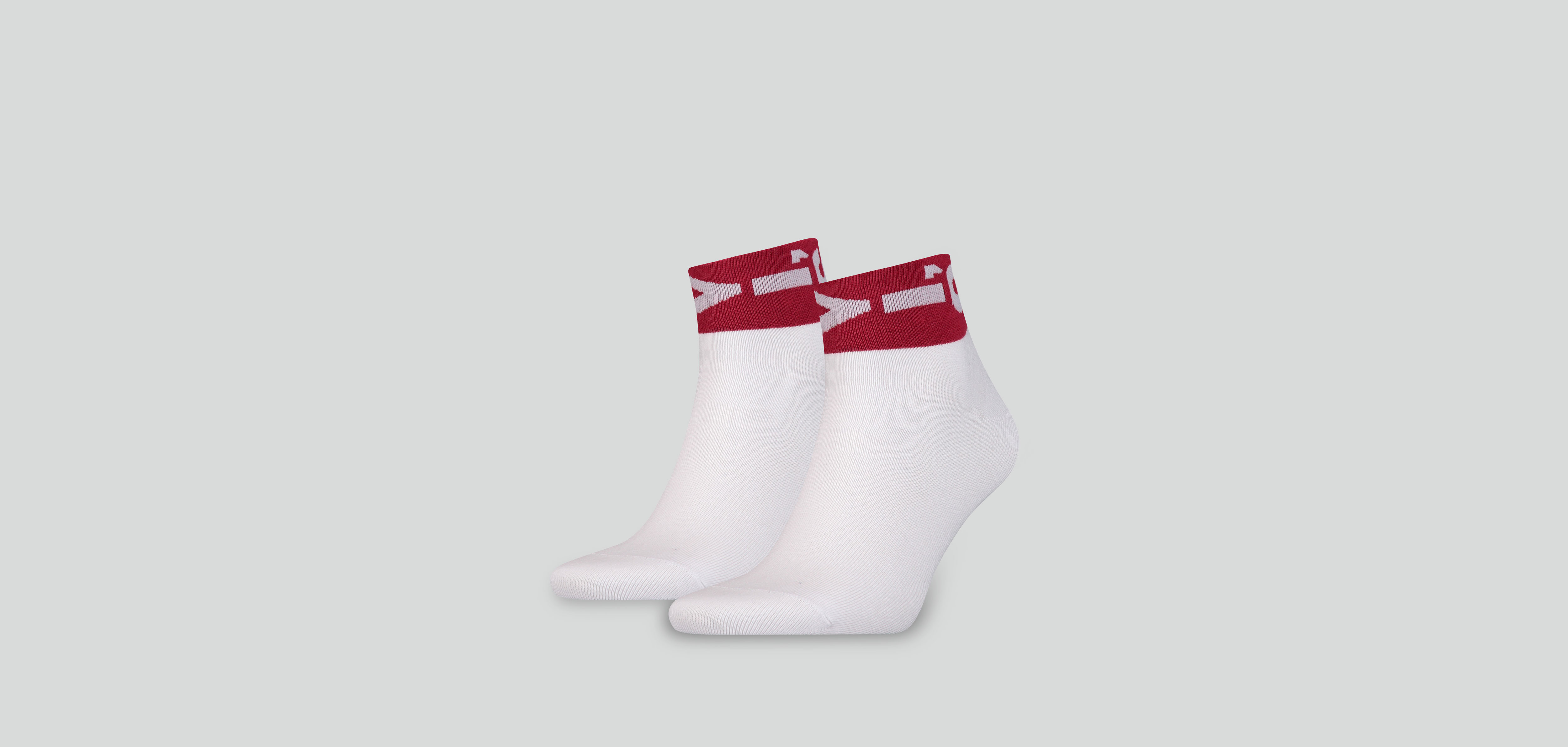 Levi_s Mid Cut Lazy Tab Socks 2-Pack 168SF, color Nee