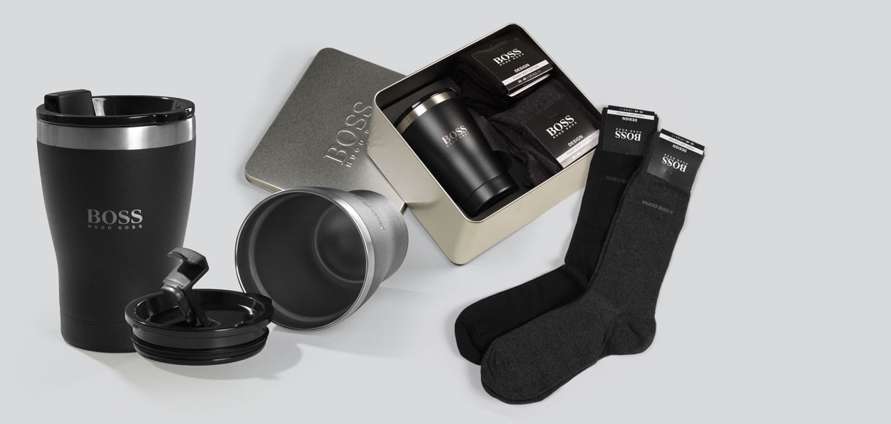 Boss RS Mug & Socks 2-Pack GiftSet 230