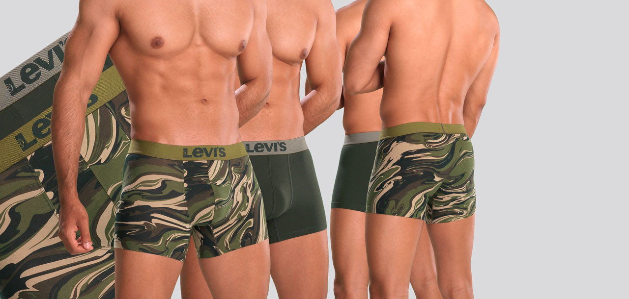 Levi_s Diaspore Camouflage Boxershort 2-Pack 509, color Nee