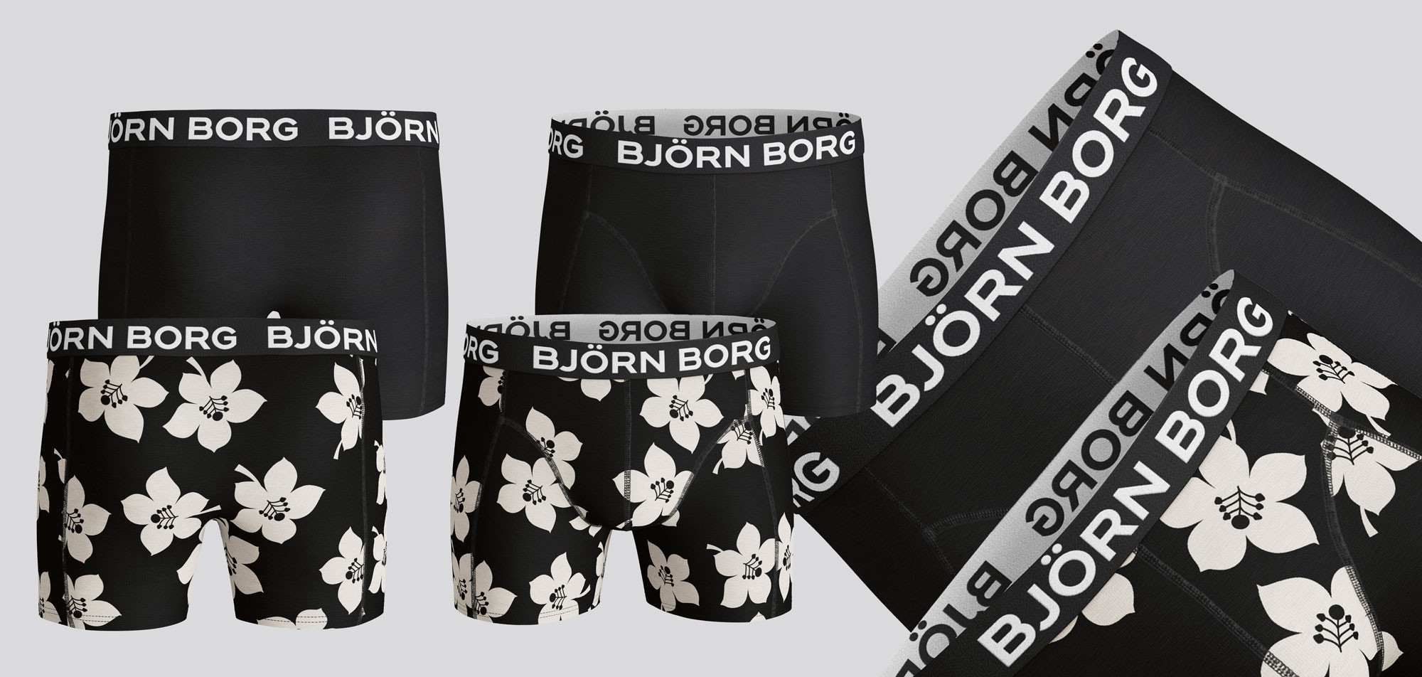 Bjorn Borg Graphic Floral Sammy Boxershort 2-Pack 1067