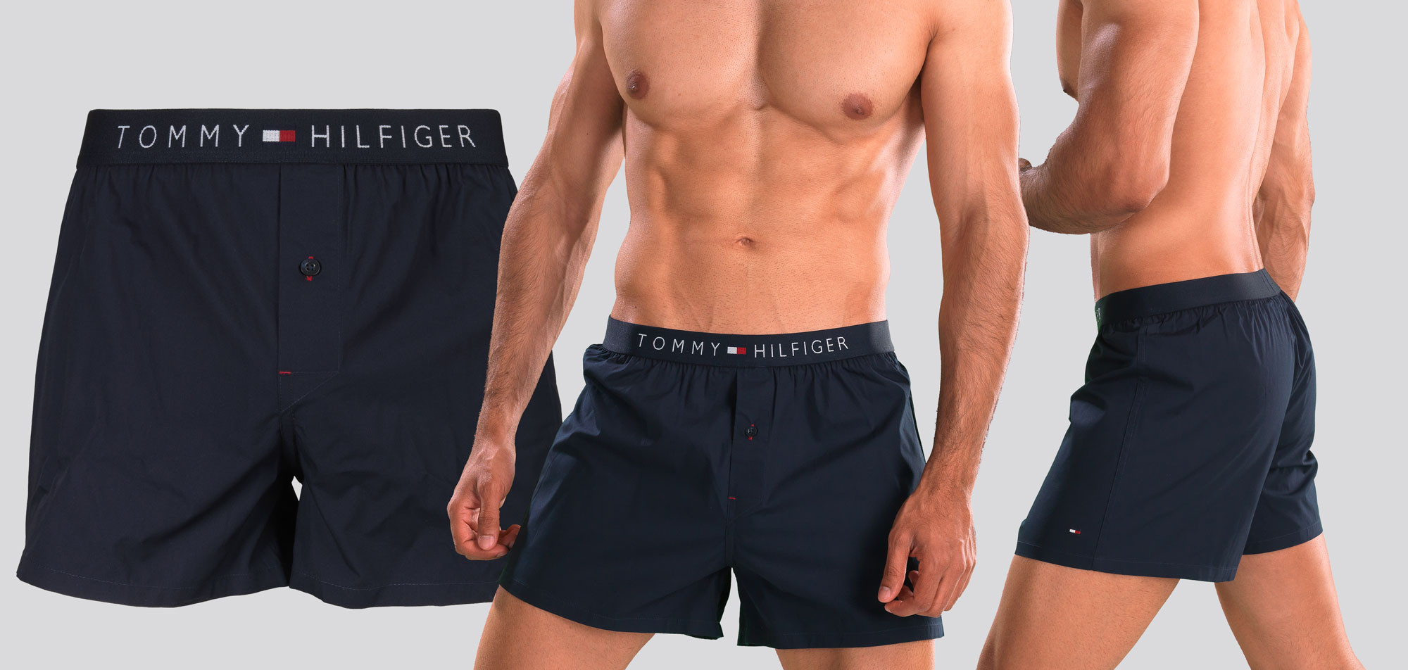 Tommy Hilfiger Icon Cotton Woven Boxershort 489, color Nee