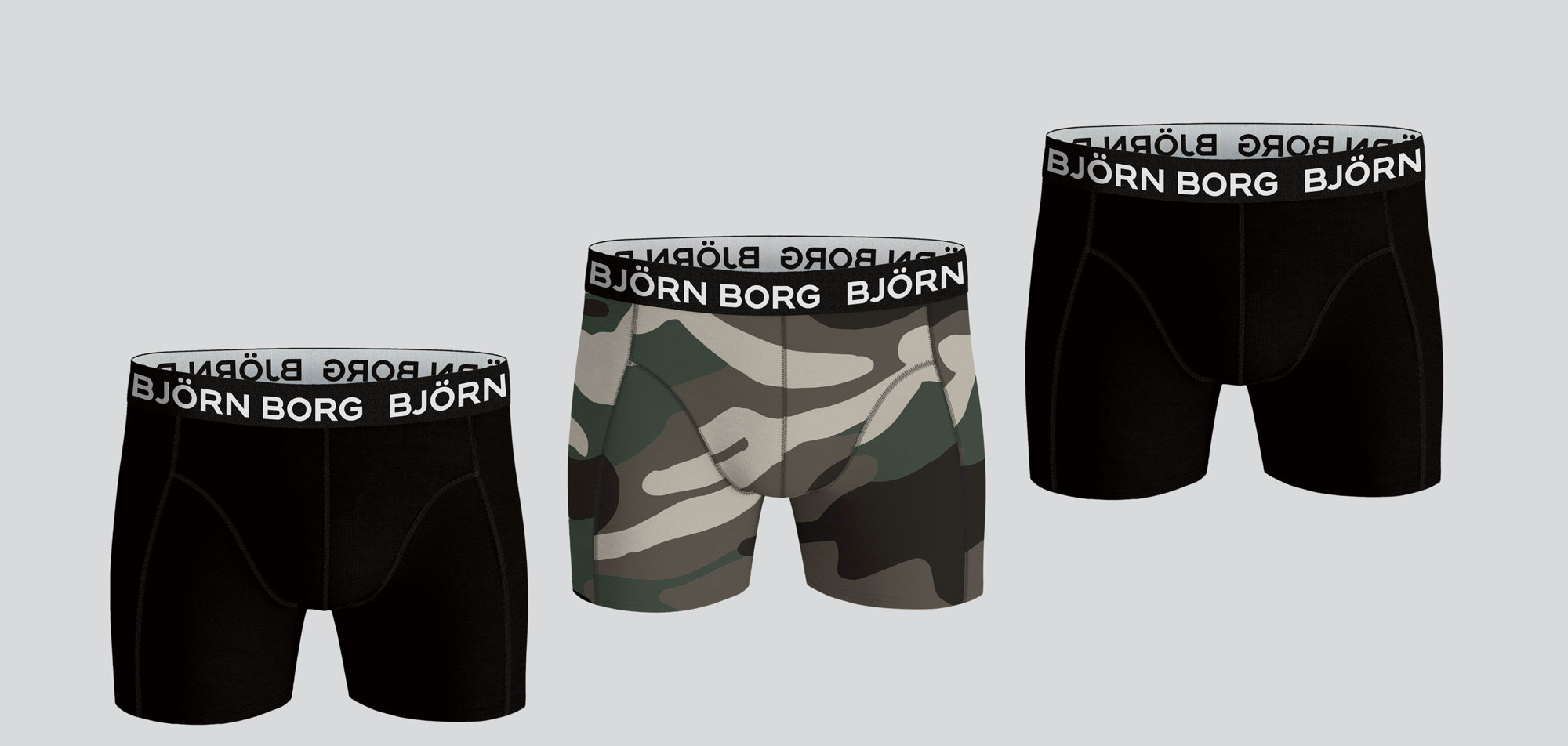 Bjorn Borg Core Boxershort 3-Pack 153, color Nee