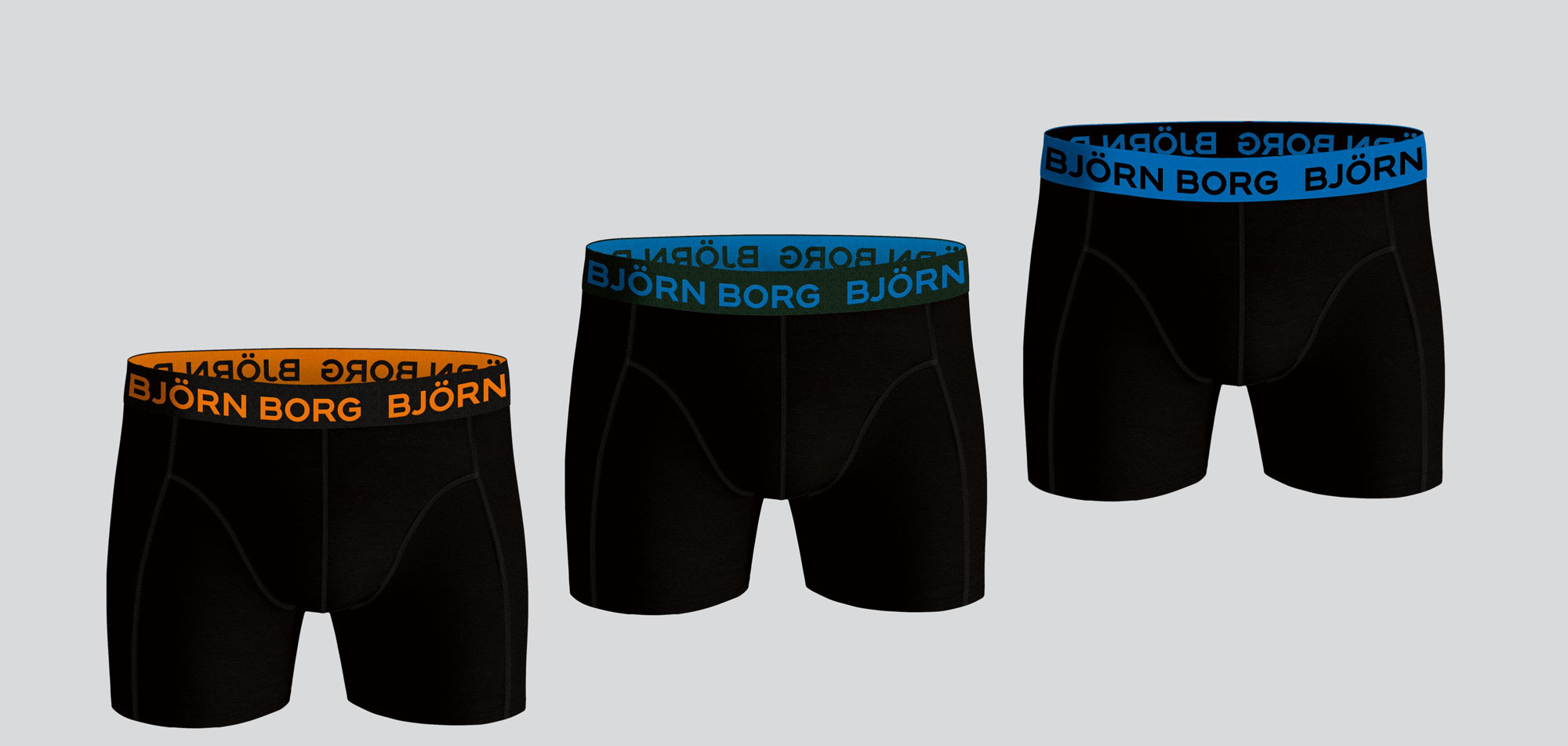 Bjorn Borg Core Boxershort 3-Pack 153, color Nee