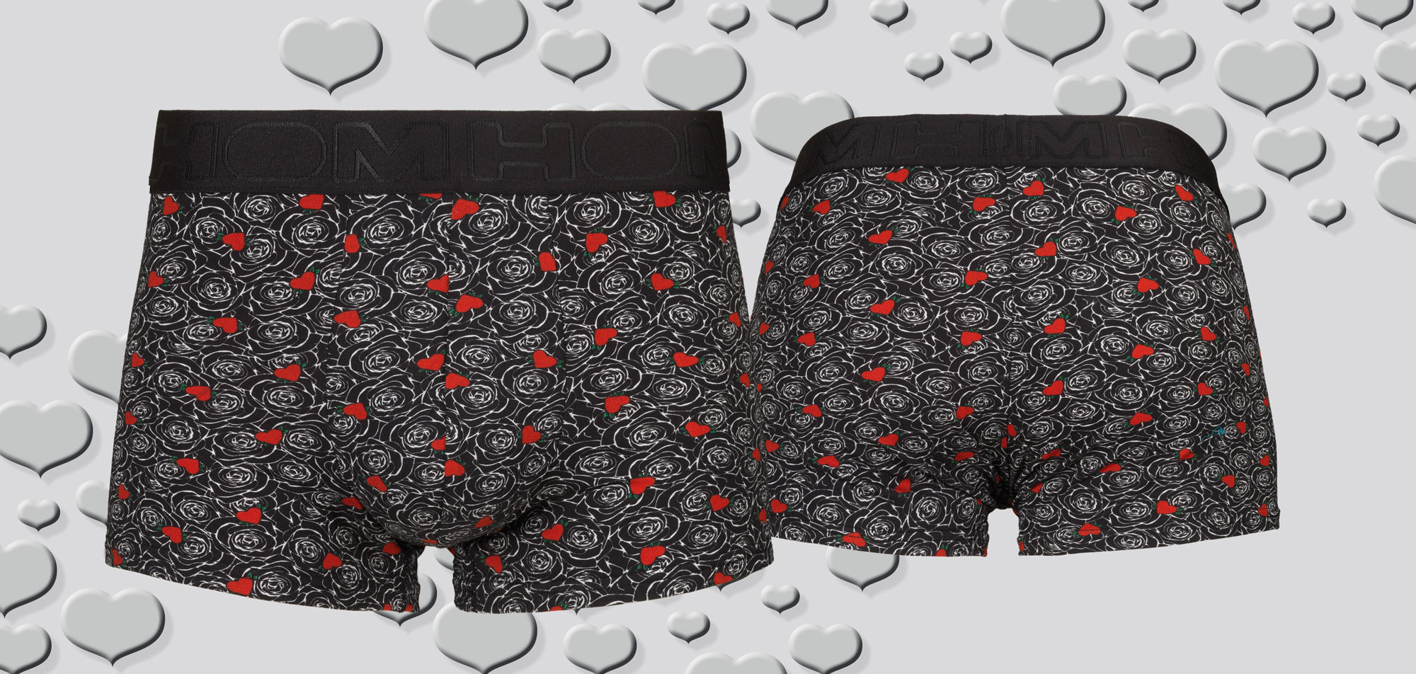 Hom Roses Love Boxer Brief 758, color Nee