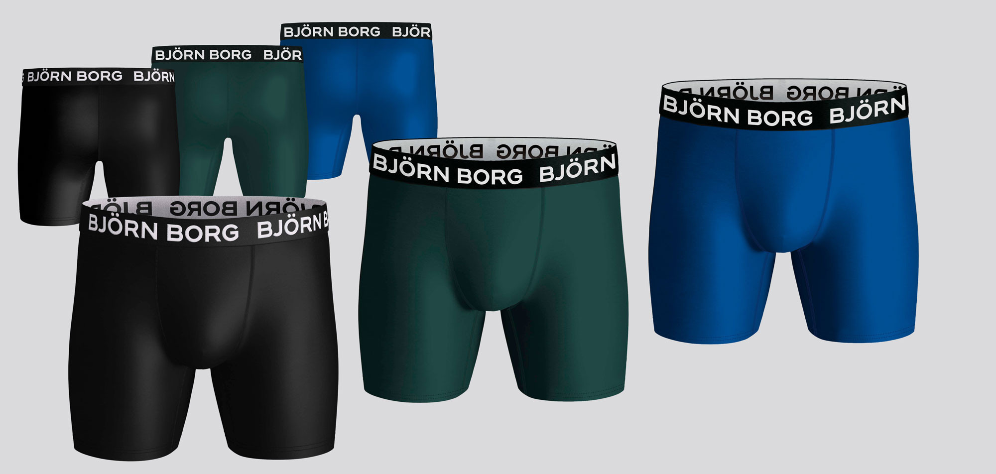 Bjorn Borg Performance Boxershort 3-Pack 1003