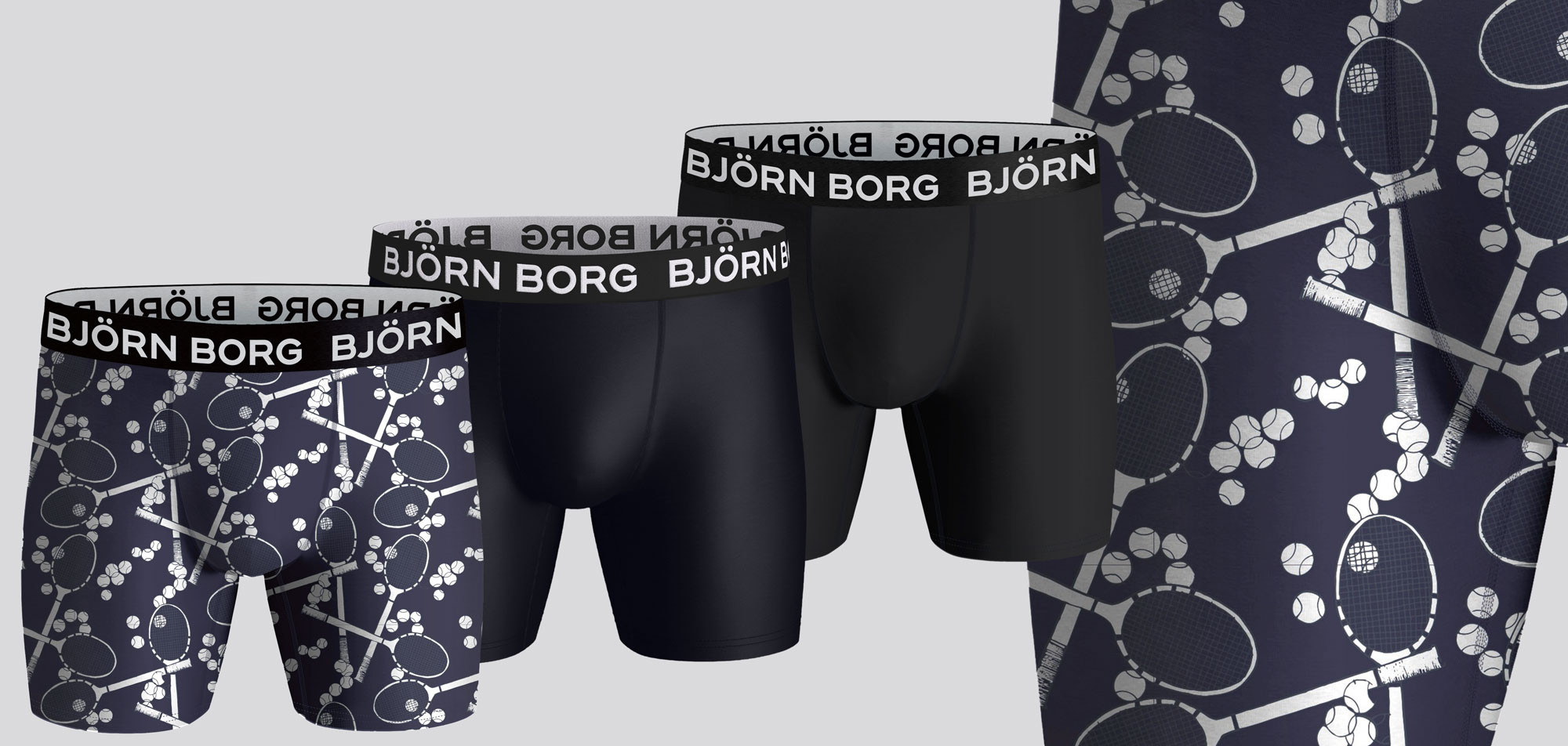 Bjorn Borg Performance Boxershort 3-Pack 900