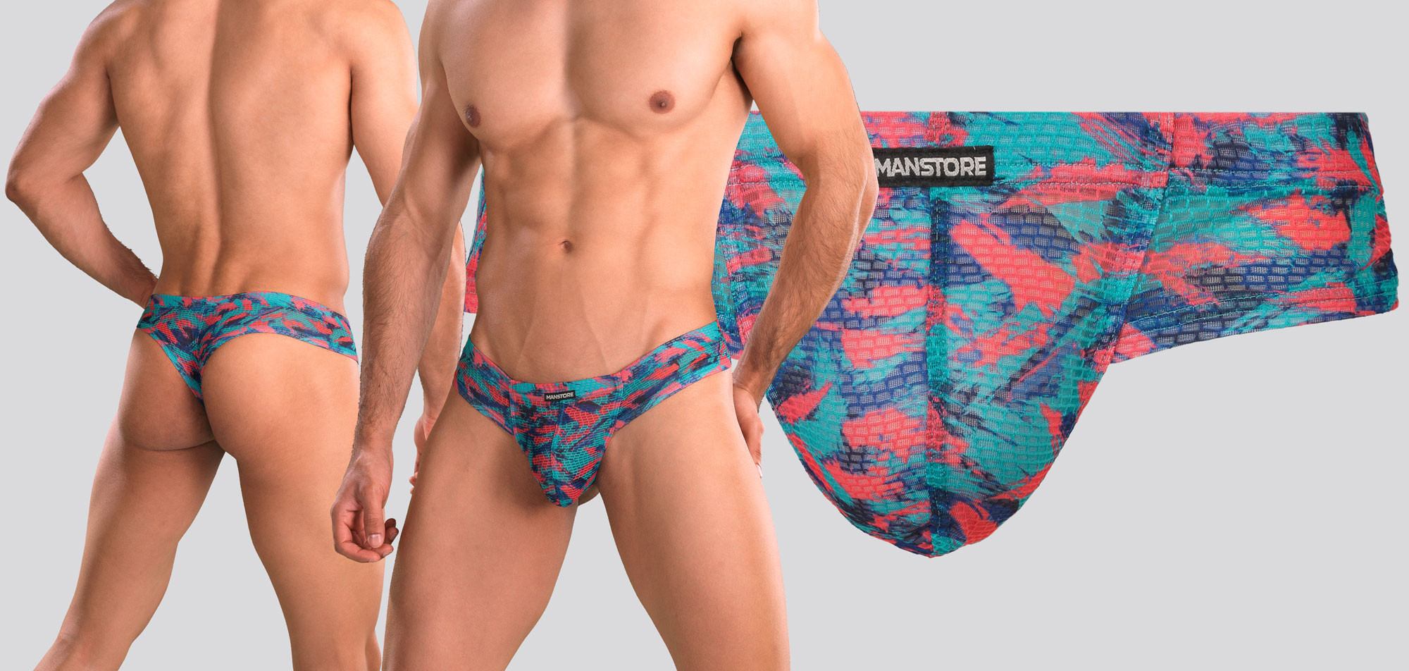 Manstore M2177 Cheeky Brief, color Nee