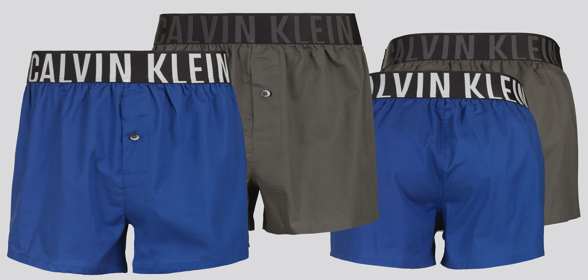 Calvin Klein Slim Fit Boxer 2-Pack NB2637A Intense Power