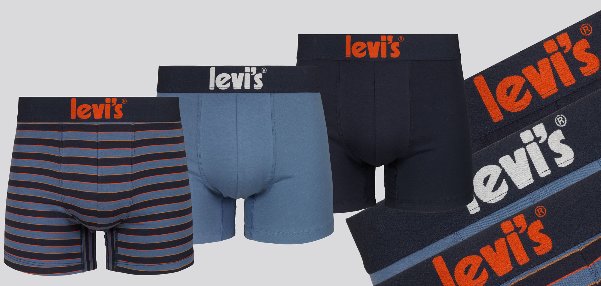 Levi_s Boxer Brief 3-Pack 658 Giftbox, color Nee
