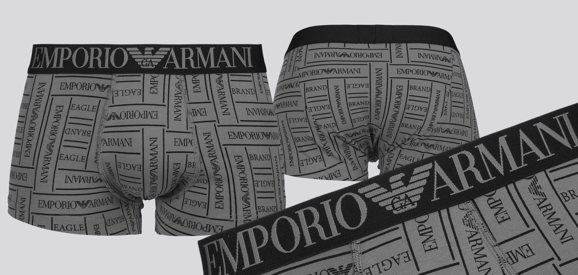 Emporio Armani Trunk 2F508 Stretch Cotton, color Nee