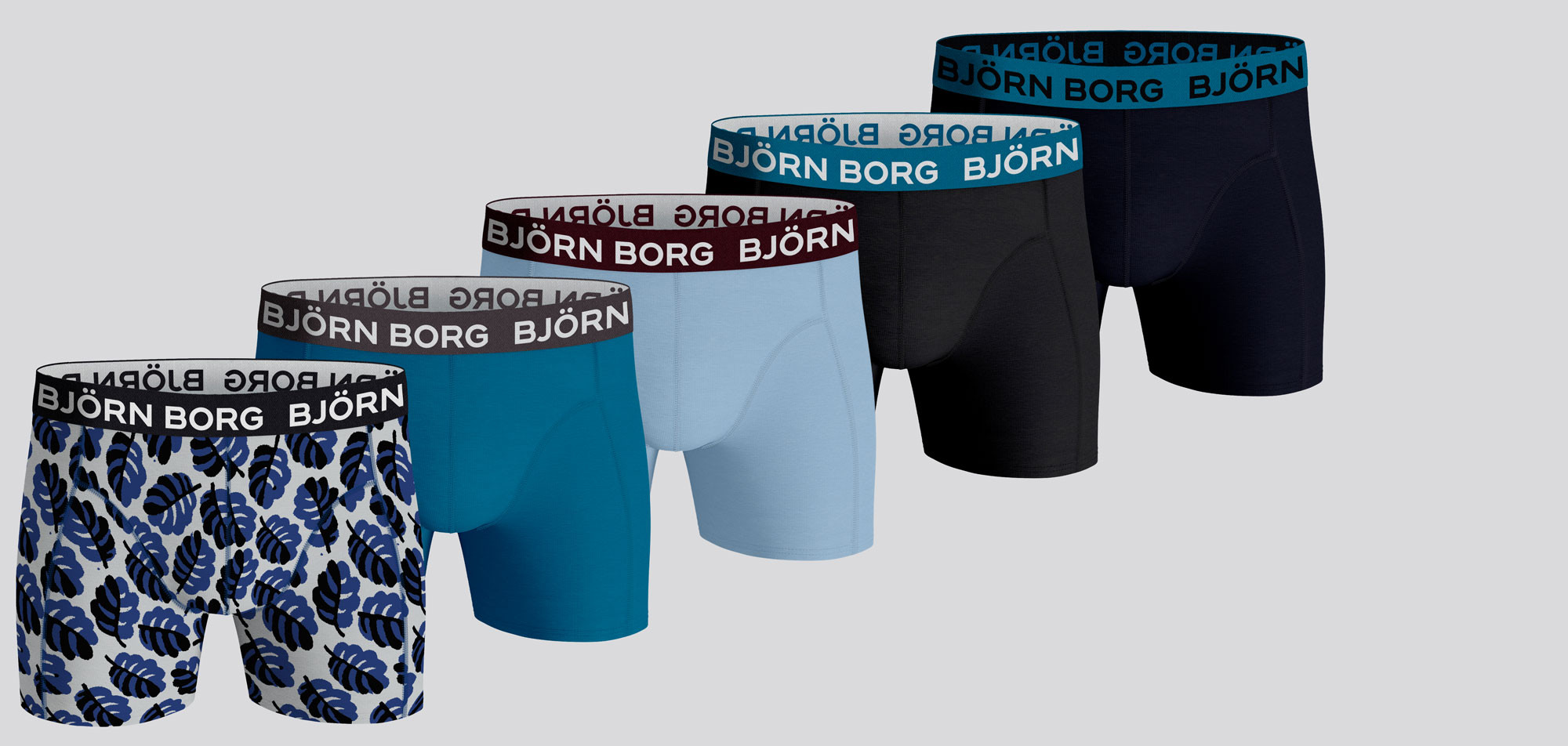 Bjorn Borg Boxershort 5-Pack 566 Cotton Stretch MP004, color Nee