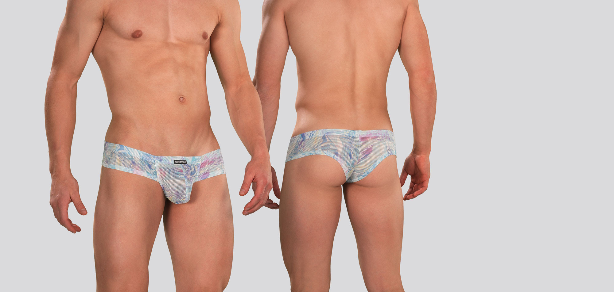 Manstore Cheeky Brief M2272 Hologram, color Nee