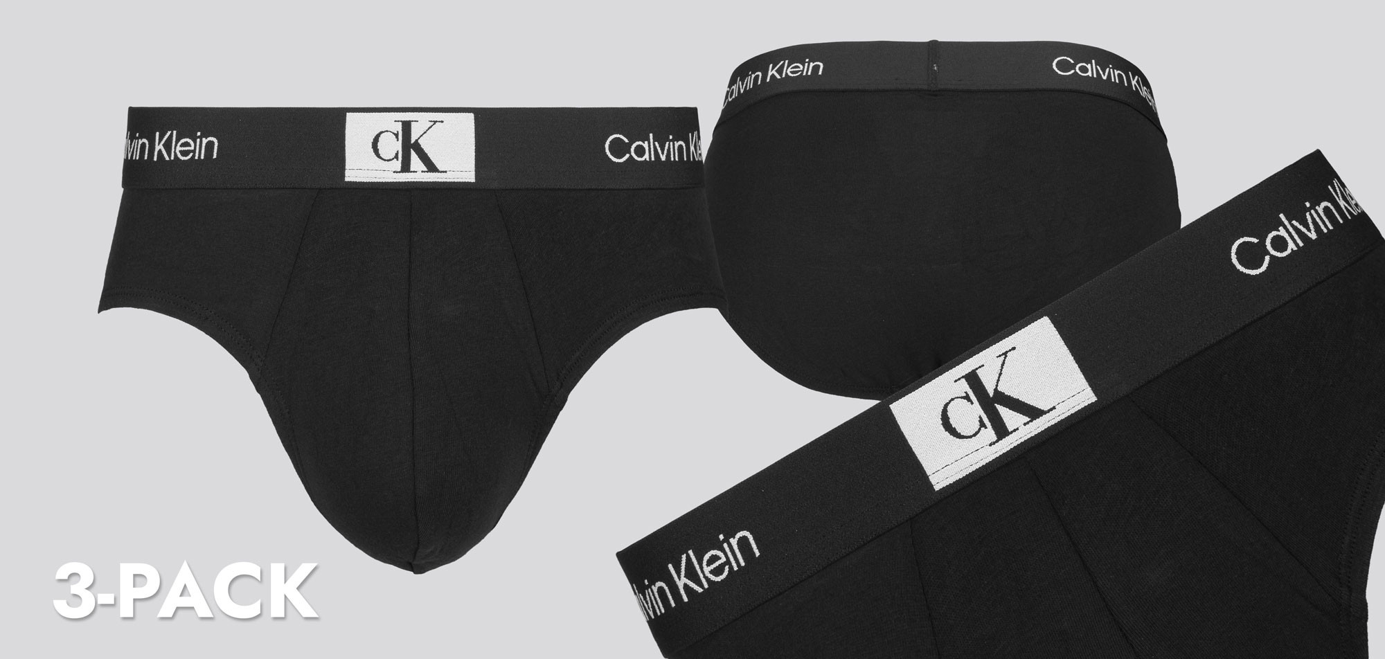 Calvin Klein Hip Brief 3-Pack NB3527A 1996, color Nee