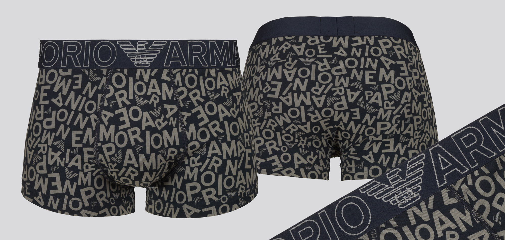 Emporio Armani Trunk 3R508 Stretch Cotton, color Nee