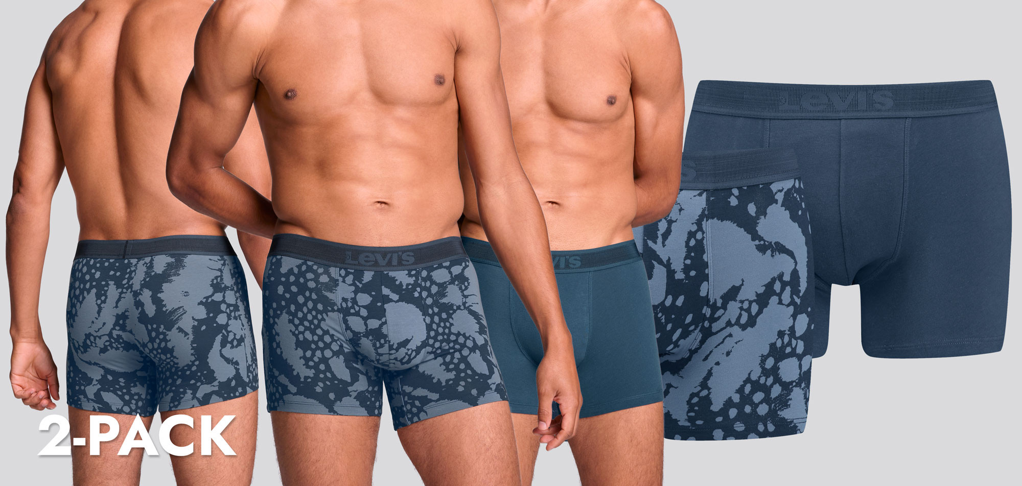 Levi_s Boxer Brief 2-Pack 904 Animal Camo, color Nee