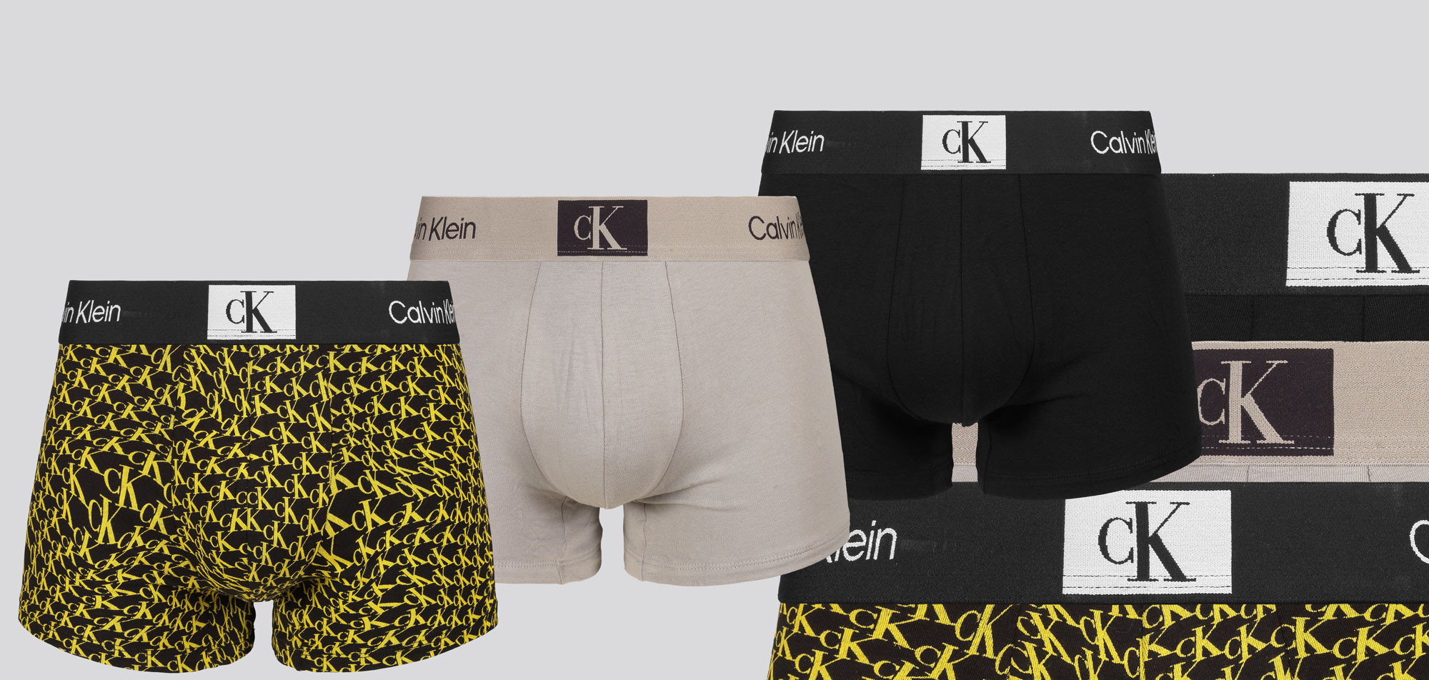Calvin Klein Trunk 3-Pack NB3528A 1996, color Nee
