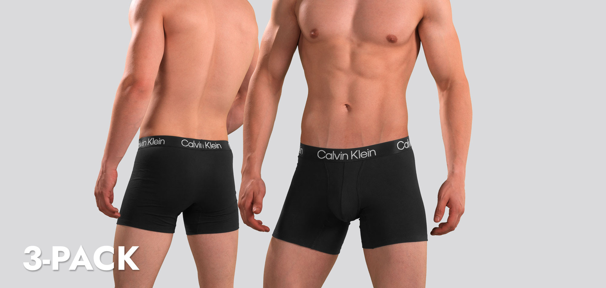 Calvin Klein Boxer Brief 3-Pack NB2971A Modern Structure, color Nee